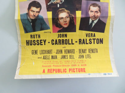 I, Jane Doe US Insert Poster Ruth Hussey John Carroll 1948 Movie posters