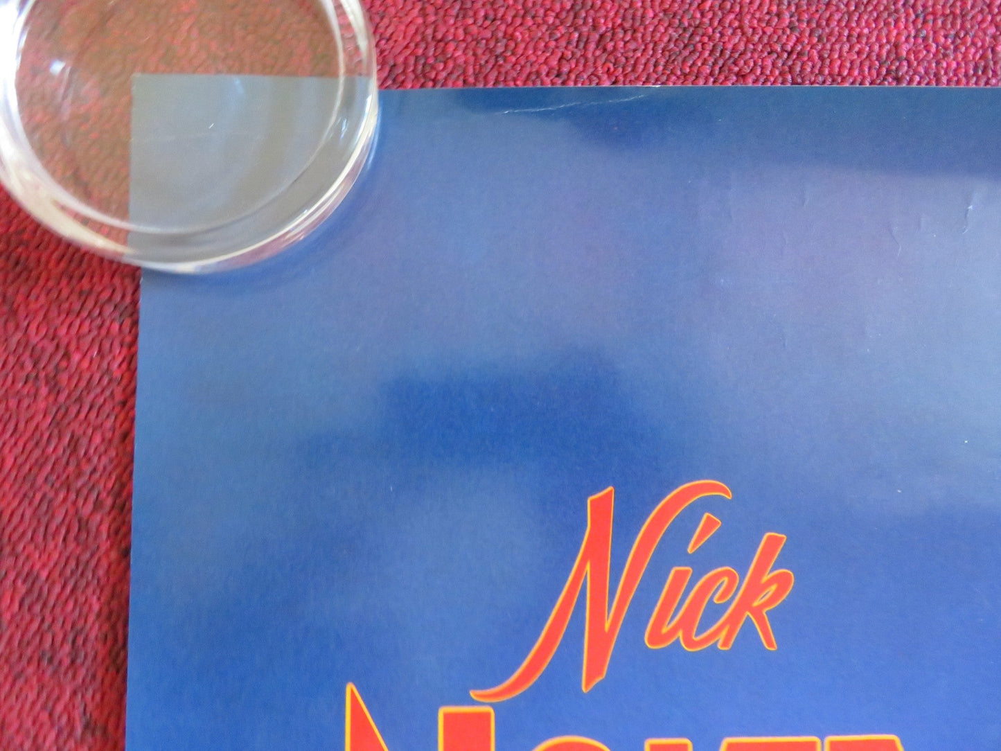 I LOVE TROUBLE US ONE SHEET ROLLED POSTER NICK NOLTE JULIA ROBERTS 1994 Rendezvous Cinema Movie posters