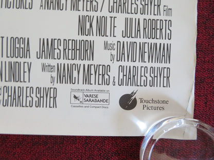 I LOVE TROUBLE US ONE SHEET ROLLED POSTER NICK NOLTE JULIA ROBERTS 1994 Rendezvous Cinema Movie posters