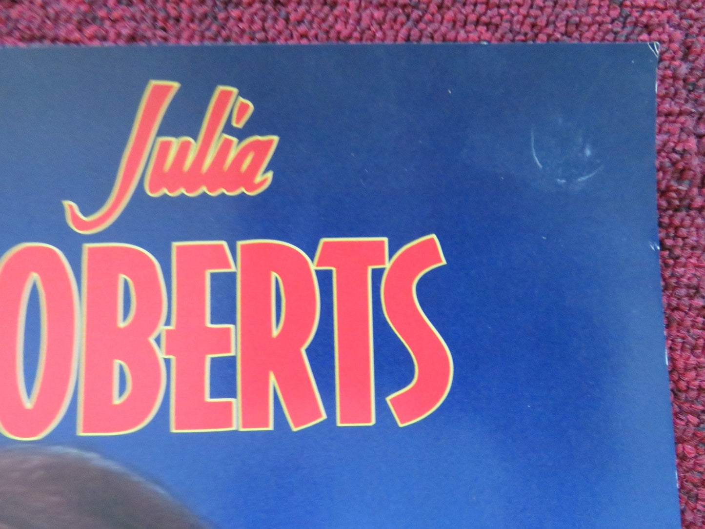 I LOVE TROUBLE VHS VIDEO POSTER NICK NOLTE JULIA ROBERTS 1994 Rendezvous Cinema Movie posters