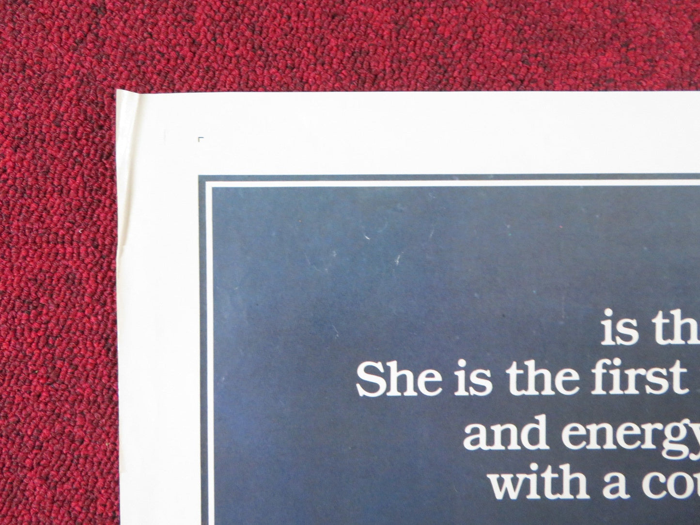 I LOVE YOU FOLDED US ONE SHEET POSTER SONIA BRAGA PAULO CESAR PEREIO 1982 Rendezvous Cinema Movie posters