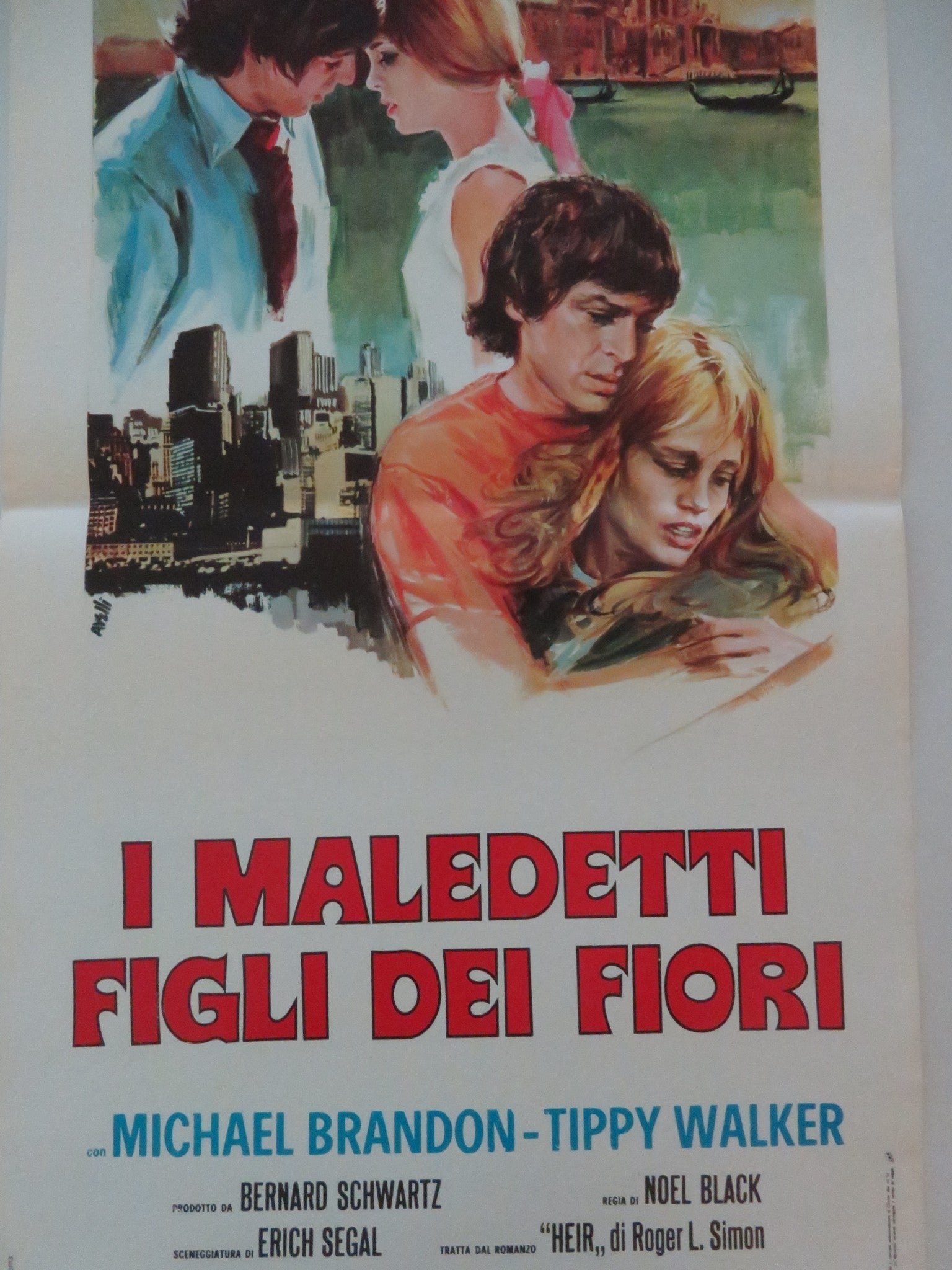 I MALEDETTI FIGLI DEI FIORI ITALIAN LOCANDINA POSTER MICHAEL BRANDON WALKER 1972 Movie posters