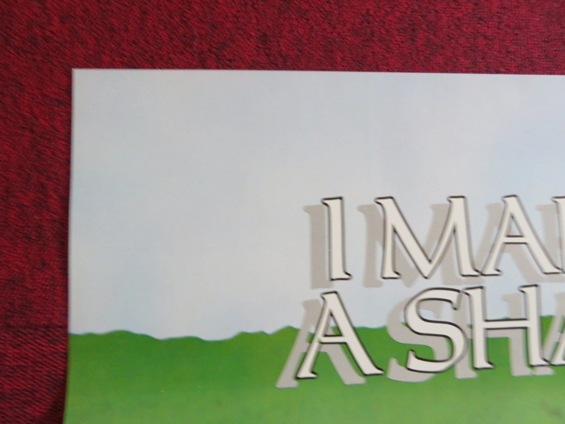 I MARRIED A SHADOW US TRI FOLDED ONE SHEET ROLLED POSTER NATHALIE BAYE 1983 Rendezvous Cinema Movie posters