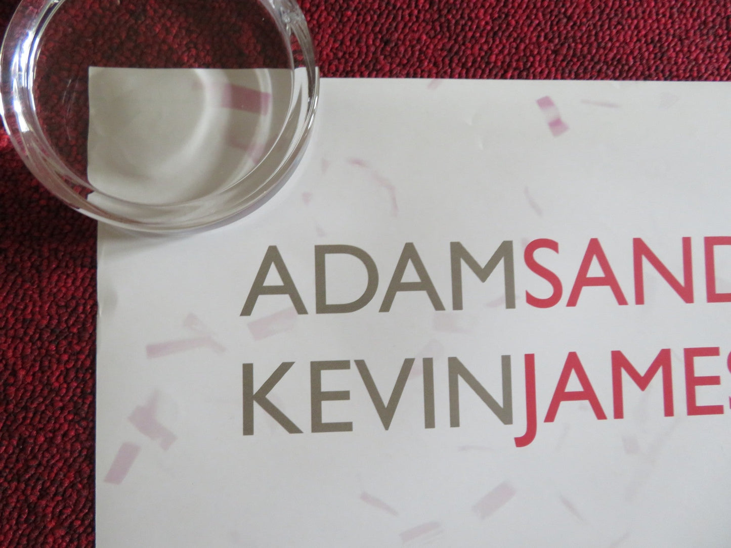 I NOW PRONOUNCE YOU CHUCK & LARRY - B US ONE SHEET ROLLED POSTER SANDLER 2007 Rendezvous Cinema Movie posters