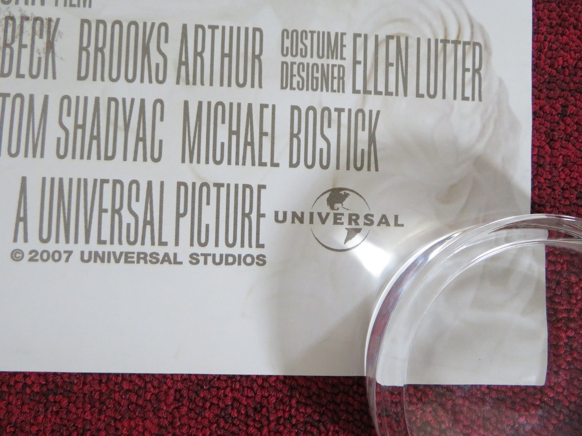 I NOW PRONOUNCE YOU CHUCK & LARRY - B US ONE SHEET ROLLED POSTER SANDLER 2007 Rendezvous Cinema Movie posters