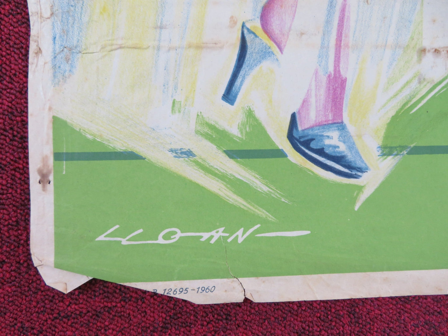 I PASSED FOR WHITE SPANISH POSTER SONYA WILDE JAMES FRANCISCUS 1960 Rendezvous Cinema Movie posters