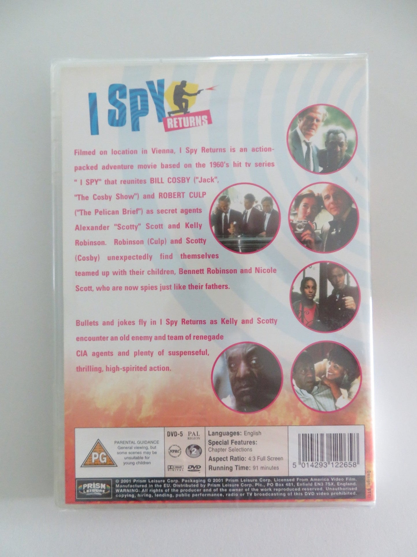 I SPY RETURNS (DVD) ROBERT CULP BILL COSBY 1994 REGION 2 Movie posters