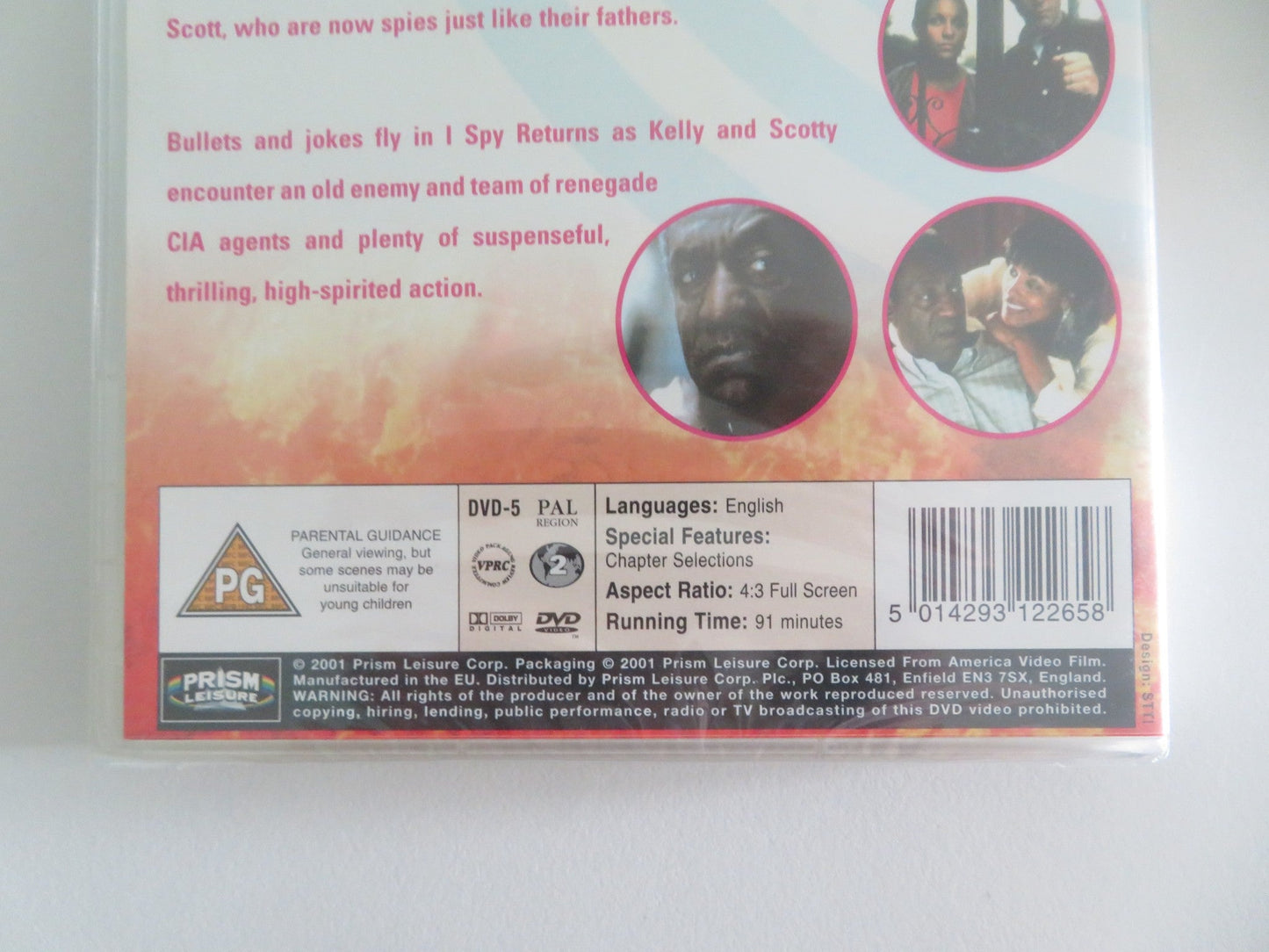 I SPY RETURNS (DVD) ROBERT CULP BILL COSBY 1994 REGION 2 Movie posters