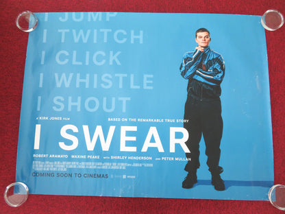 I Swear - A UK Quad Rolled Poster Robert Aramayo, Maxine Peake 2025 Movie posters