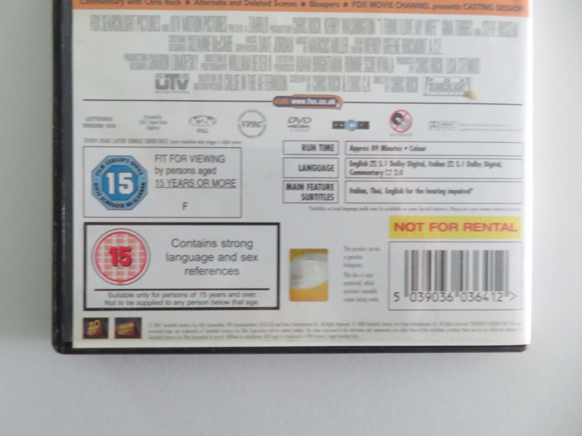 I Think I Love My Wife (DVD) Chris Rock Steve Buscemi 2007 Region 2 Movie posters
