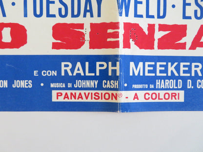 I WALK THE LINE - G ITALIAN FOTOBUSTA POSTER GREGORY PECK TUESDAY WELD 1971 Rendezvous Cinema Movie posters