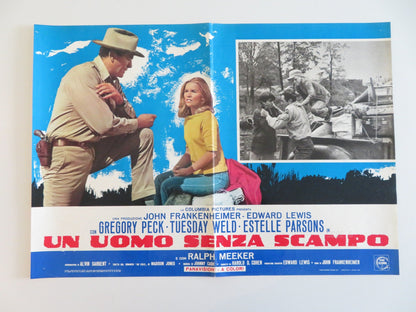 I WALK THE LINE - G ITALIAN FOTOBUSTA POSTER GREGORY PECK TUESDAY WELD 1971 Rendezvous Cinema Movie posters