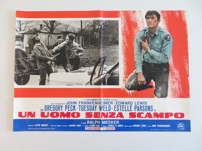 I WALK THE LINE - I ITALIAN FOTOBUSTA POSTER GREGORY PECK TUESDAY WELD 1971 Rendezvous Cinema Movie posters