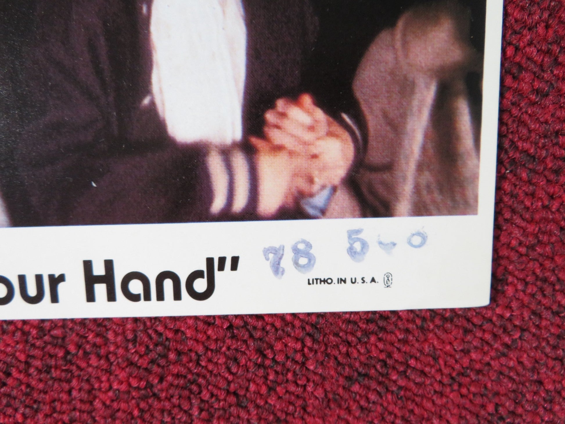 I WANNA HOLD YOUR HAND LOBBY CARD NANCY ALLEN BOBBY DI CICCO 1978 Rendezvous Cinema Movie posters