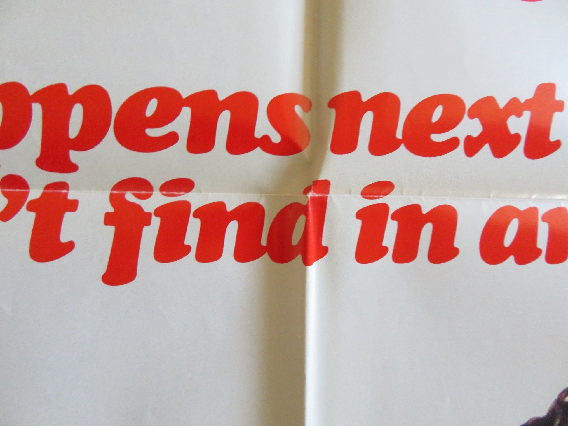 I WILL, I WILL... FOR NOW - B FOLDED US ONE SHEET POSTER ELLIOTT GOULD 1976 Rendezvous Cinema Movie posters