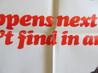 I WILL, I WILL... FOR NOW - B FOLDED US ONE SHEET POSTER ELLIOTT GOULD 1976 Rendezvous Cinema Movie posters