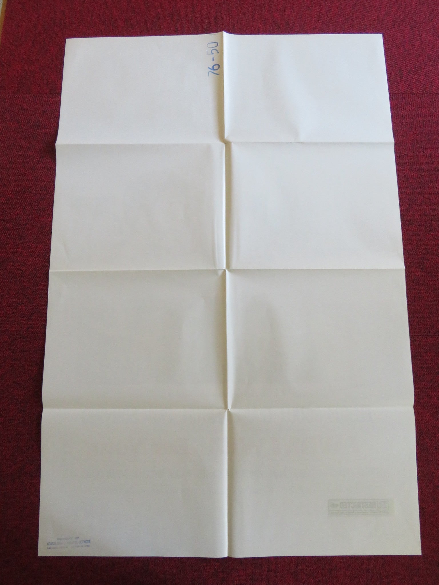 I WILL, I WILL... FOR NOW - B FOLDED US ONE SHEET POSTER ELLIOTT GOULD 1976 Rendezvous Cinema Movie posters