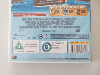Ice Age 4: Continental Drift (DVD) Ray Romano John Leguizamo 2012 Region 2 Movie posters