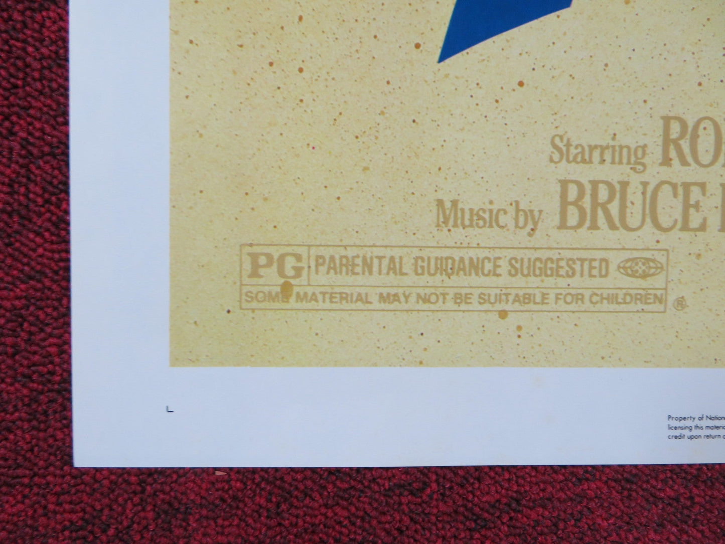 ICE PIRATES FOLDED US ONE SHEET POSTER ROBERT URICH MARY CROSBY 1984 Rendezvous Cinema Movie posters