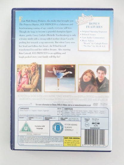 Ice Princess (DVD) Disney Michelle Trachtenberg Kim Cattrall 2005 Region 2 Movie posters