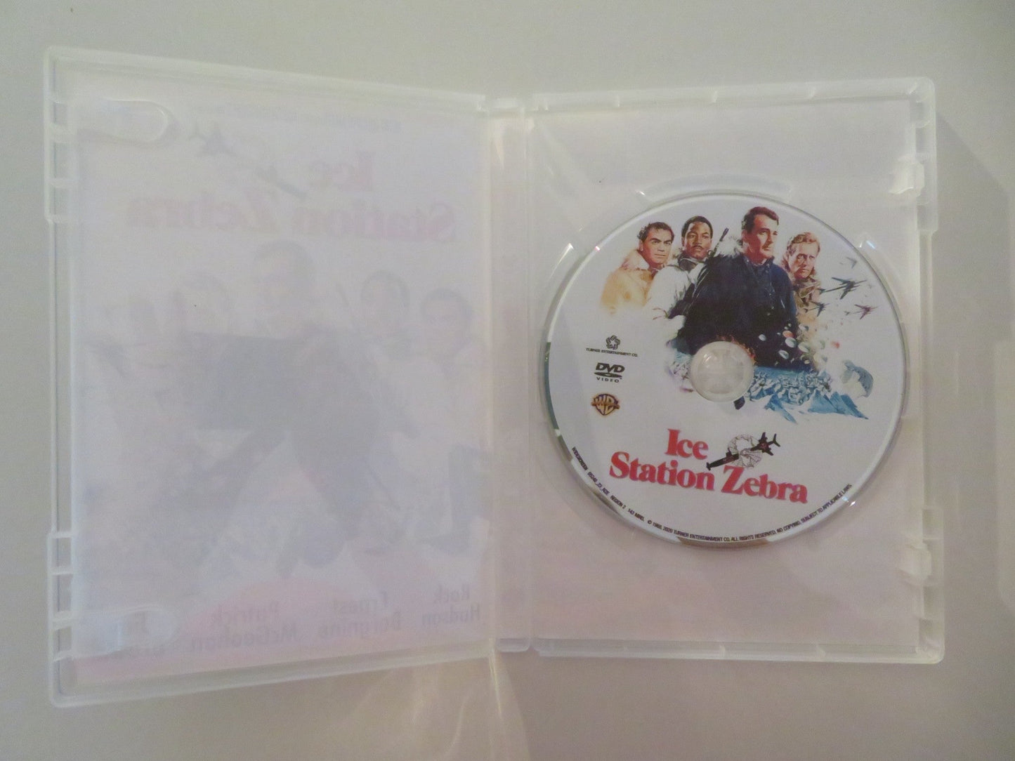 ICE STATION ZEBRA (DVD) ROCK HUDSON ERNEST BORGNINE 1968 REGION 2 Movie posters