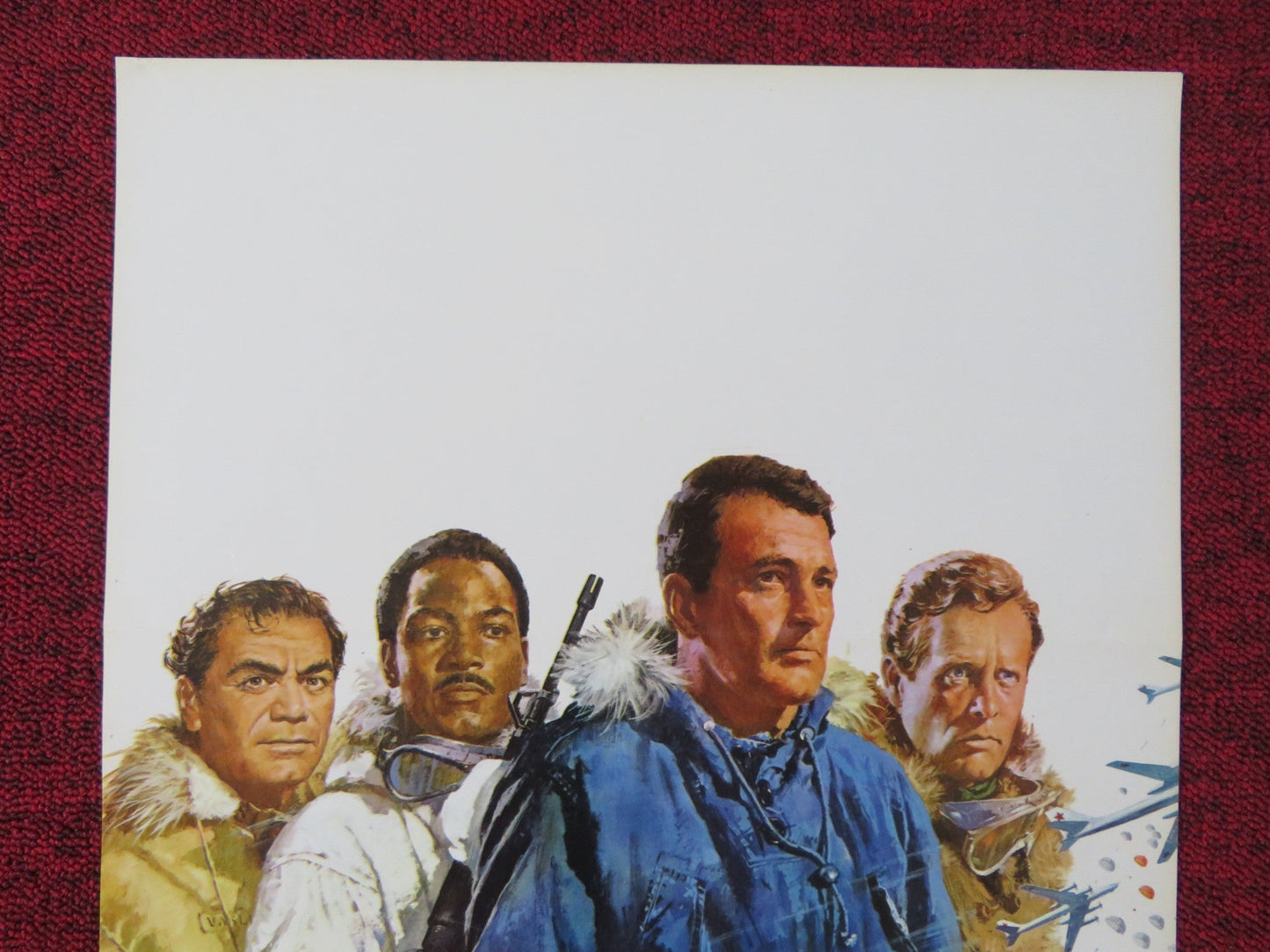 ICE STATION ZEBRA ITALIAN LOCANDINA POSTER ROCK HUDSON ERNEST BORGNINE 1969 Rendezvous Cinema Movie posters