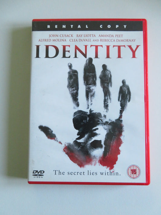 IDENTITY (DVD) JOHN CUSACK RAY LIOTTA 2003 REGION 2 - Rendezvous Cinema