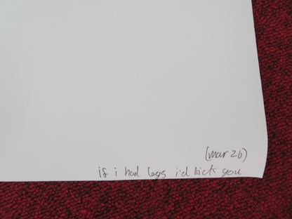 If I Had Legs I'd Kick You UK Quad Rolled Poster Rose Byrne C. Slater 2025 Movie posters