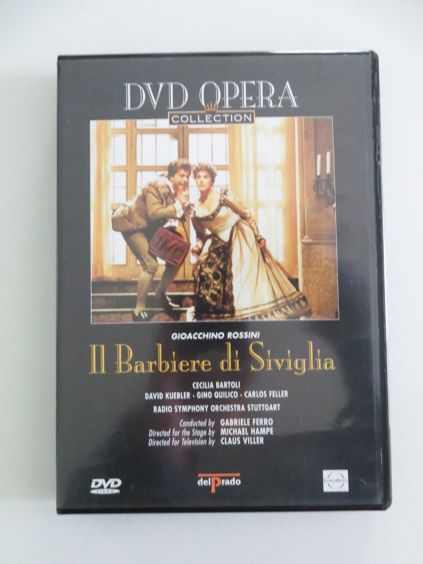 Il barbiere di Siviglia (DVD) Cecilia Bartoli Gino Quilico 1988 Region 2 Movie posters