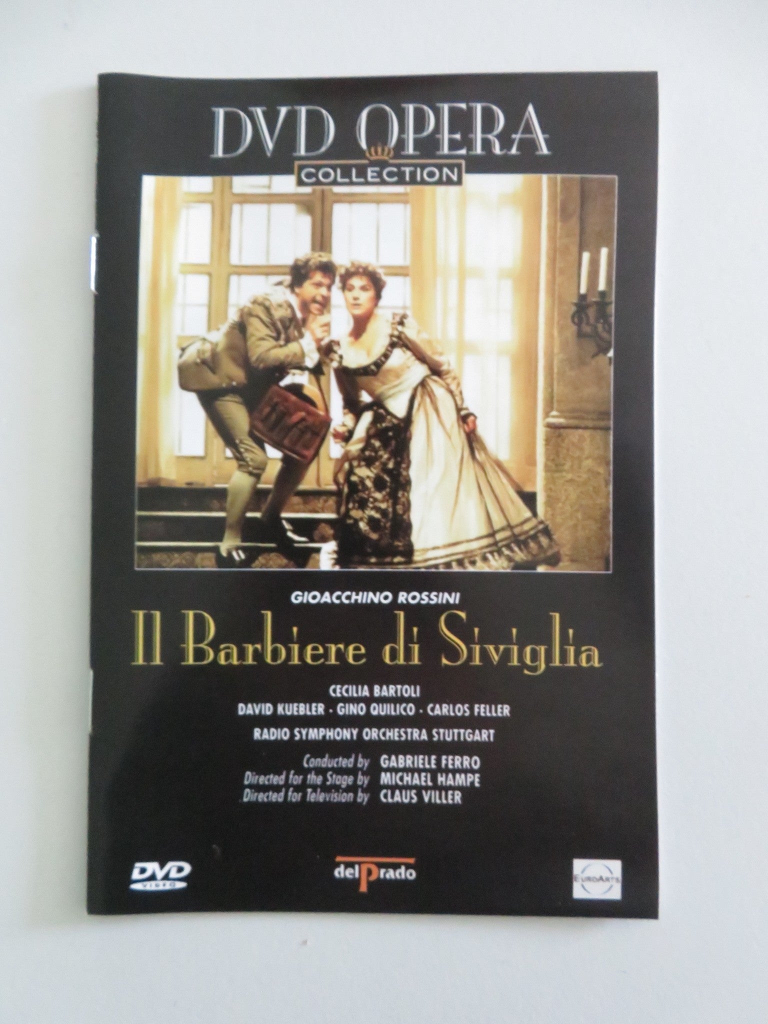 Il barbiere di Siviglia (DVD) Cecilia Bartoli Gino Quilico 1988 Region 2 Movie posters