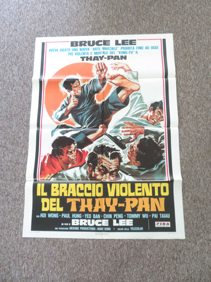 Il Braccio Violento Del Thay Pan/ The violent arm of... Italian 2 Foglio Poster Movie posters