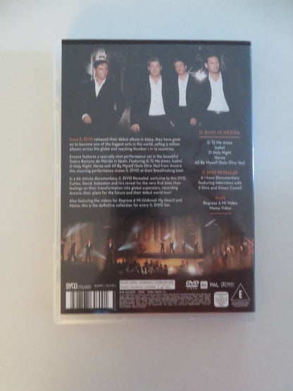 IL DIVO: ENCORE (DVD) DAVID MILLER SEBASTIEN IZAMBARD URS BUHLER 2005 REGION ALL - Rendezvous Cinema