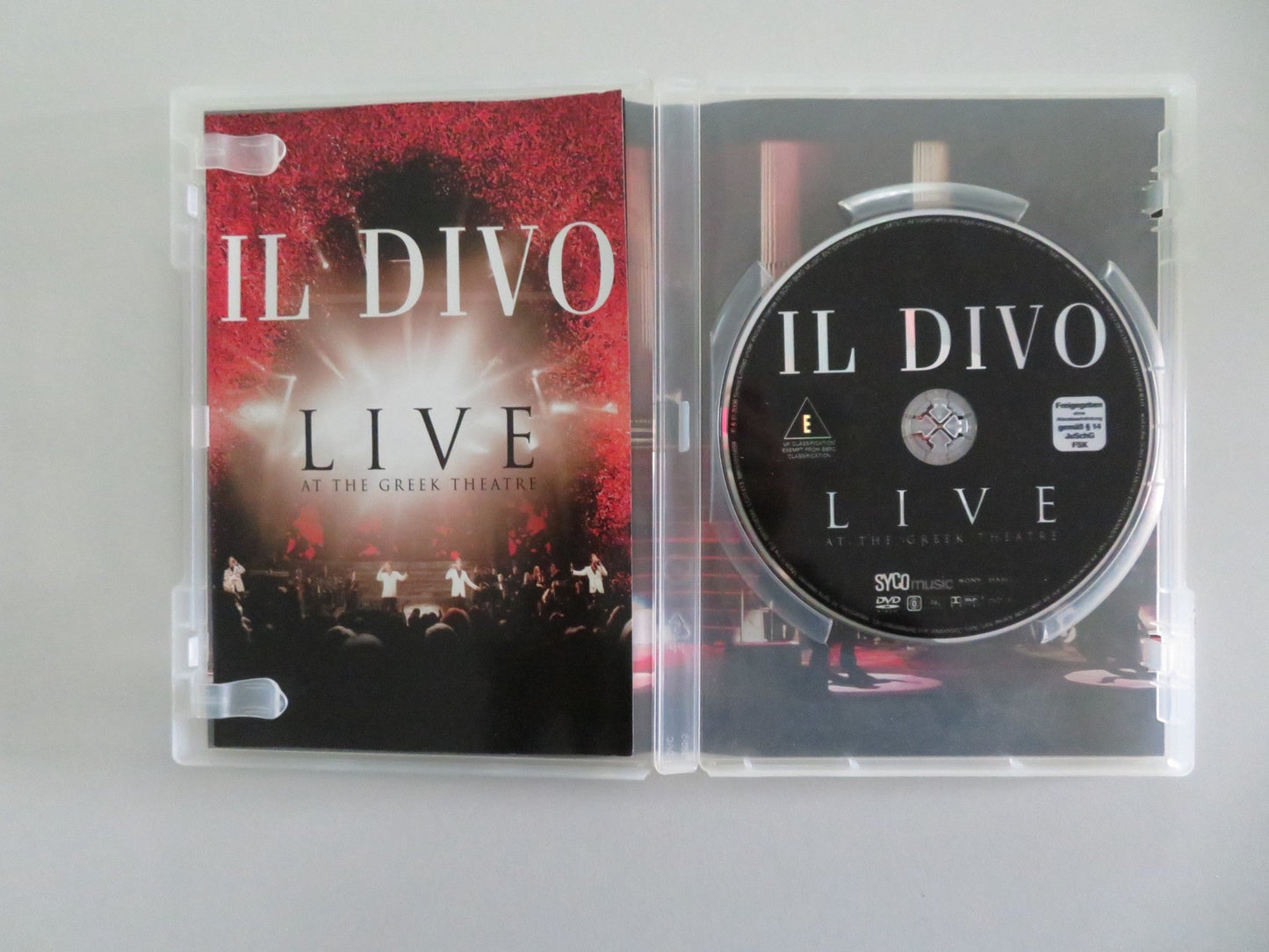 IL DIVO: LIVE AT THE GREEK THEATRE (DVD) URS BUHLER CARLOS MARIN 2006 REGION 0 - Rendezvous Cinema