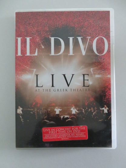 IL DIVO: LIVE AT THE GREEK THEATRE (DVD) URS BUHLER CARLOS MARIN 2006 REGION 0 - Rendezvous Cinema