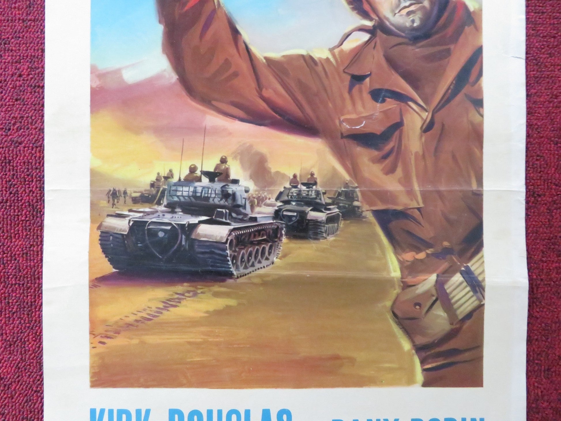 IL MAGNIFICO DISERTORE ITALIAN LOCANDINA POSTER KIRK DOUGLAS DANY ROBIN 1963 Rendezvous Cinema Movie posters