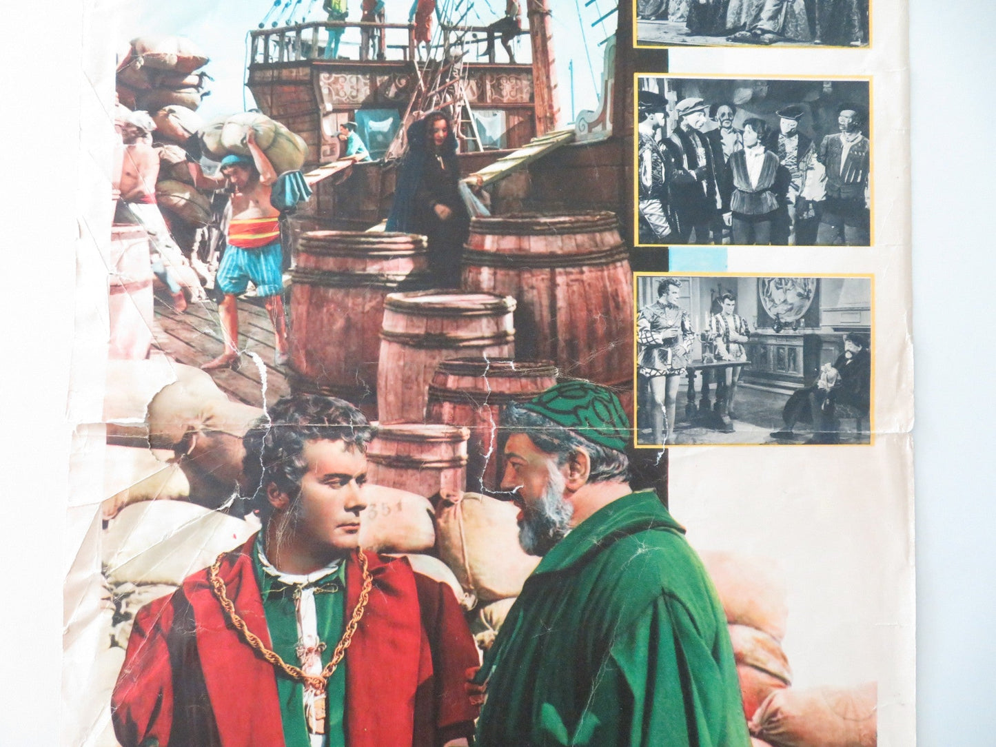 IL MERCANTE DI VENEZIA ITALIAN LOCANDINA POSTER MICHEL SIMON ANDREE DEBAR 1953 Movie posters