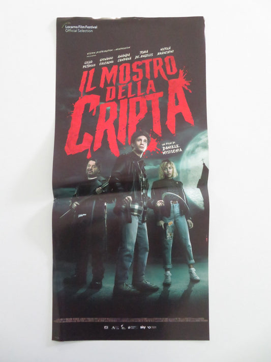 Il Mostro Della Cripta Italian Locandina Poster Tobia De Angelis Petrolo 2021 Movie posters