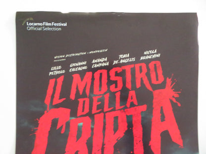 Il Mostro Della Cripta Italian Locandina Poster Tobia De Angelis Petrolo 2021 Movie posters