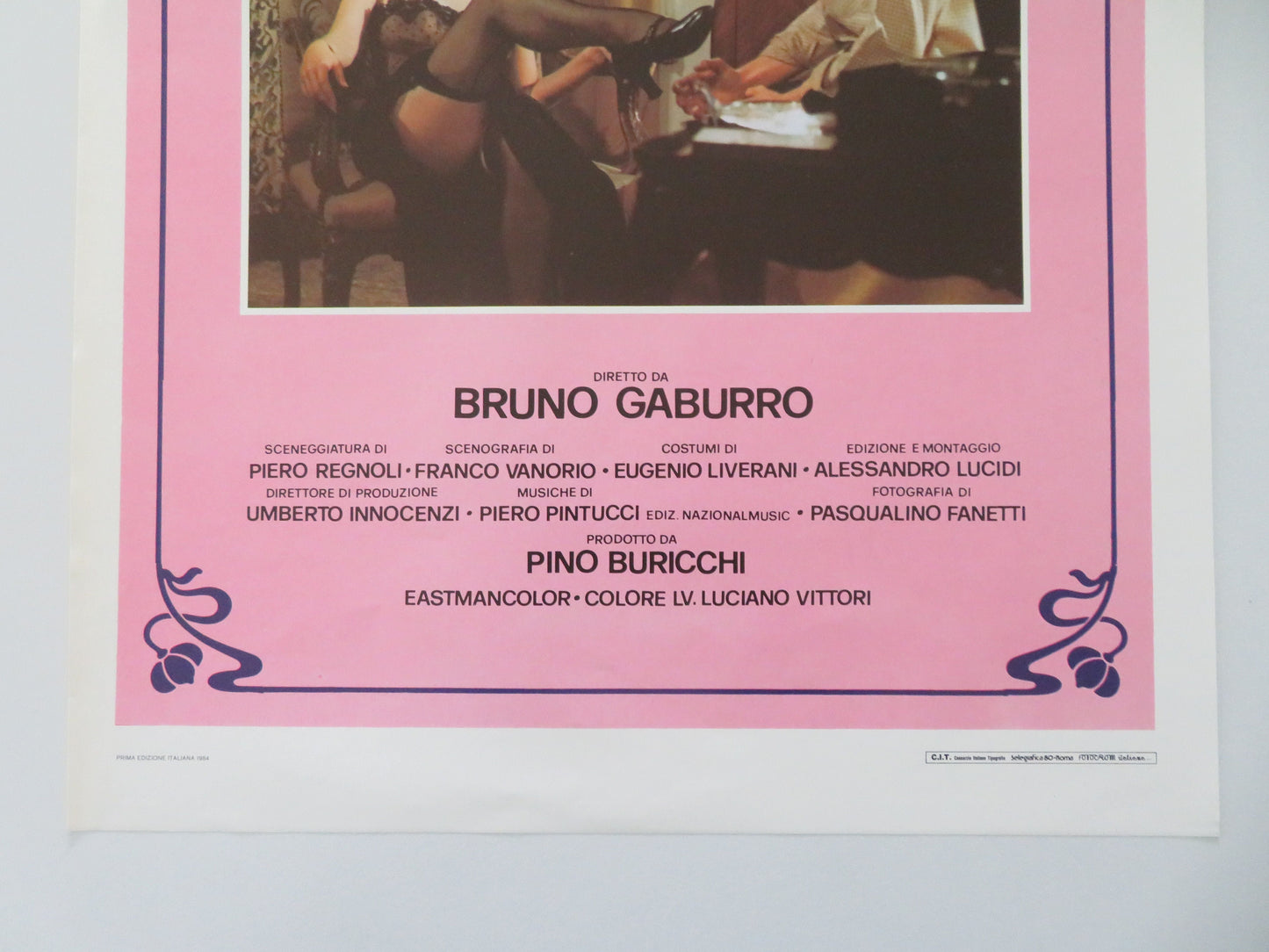 Il Peccato Di Lola Italian Locandina Poster Donatella Damiani Scott Coffey 1984 Movie posters