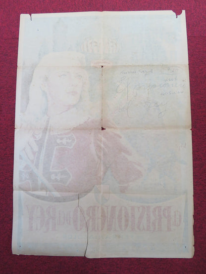 IL PRIGIONIERO DEL RE SPANISH POSTER DUMAS PIERRE CRESSOY ANDREE DEBAR 1954 Rendezvous Cinema Movie posters