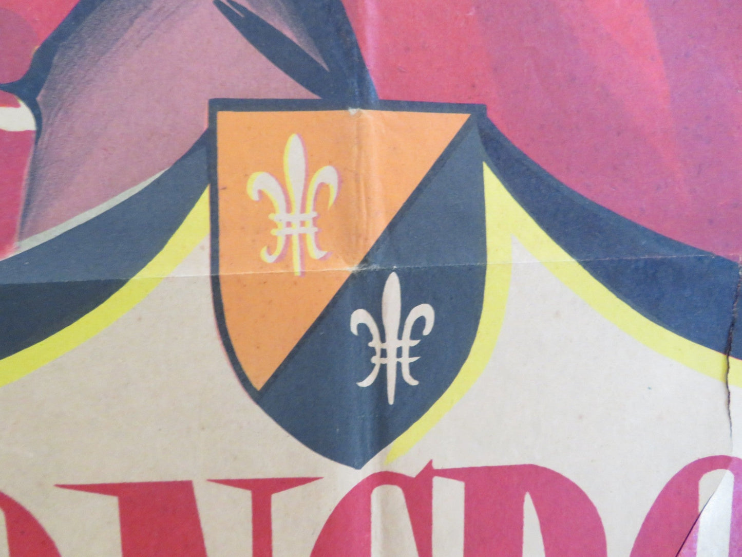 IL PRIGIONIERO DEL RE SPANISH POSTER DUMAS PIERRE CRESSOY ANDREE DEBAR 1954 Rendezvous Cinema Movie posters