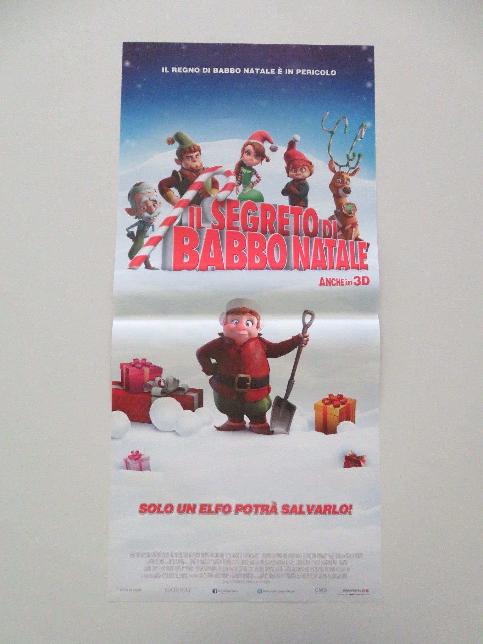 Il Segreto Di Babbo Natale ITALIAN LOCANDINA POSTER Joan Collins Tim Curry 2013 Movie posters