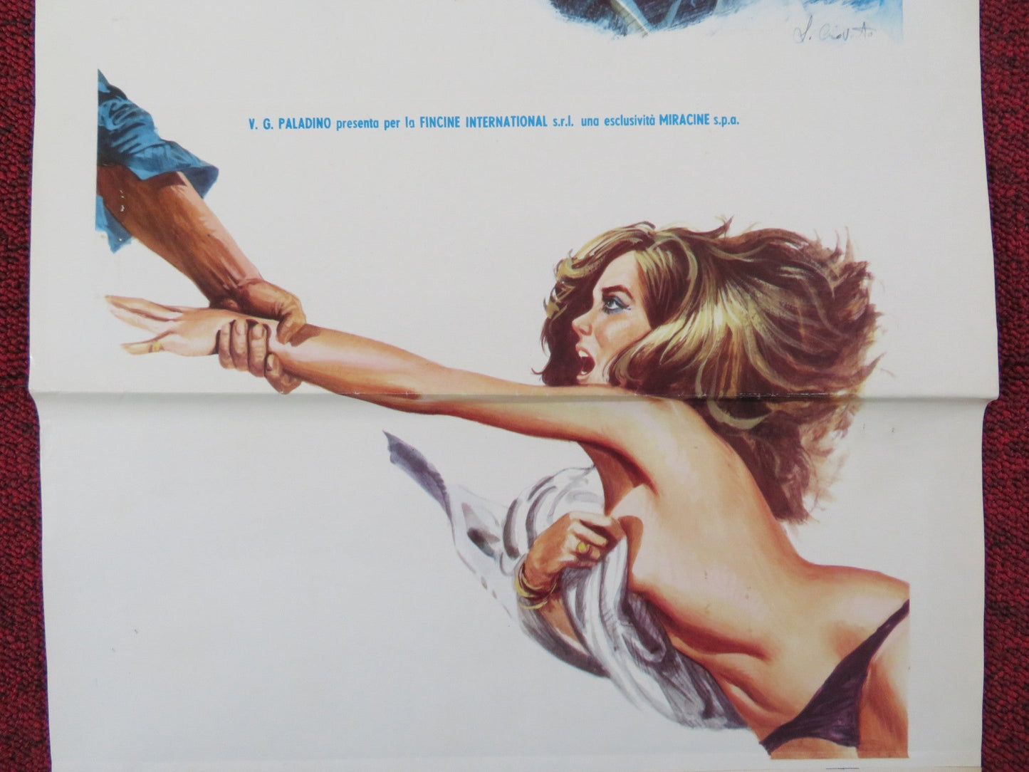 IL TORCINASO ITALIAN LOCANDINA POSTER GEORGE ARDISSON DAGMAR LASSANDER 1975 Rendezvous Cinema Movie posters