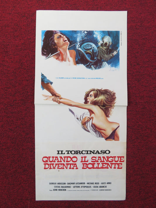 IL TORCINASO ITALIAN LOCANDINA POSTER GEORGE ARDISSON DAGMAR LASSANDER 1975 Rendezvous Cinema Movie posters