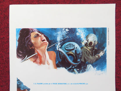 IL TORCINASO ITALIAN LOCANDINA POSTER GEORGE ARDISSON DAGMAR LASSANDER 1975 Rendezvous Cinema Movie posters