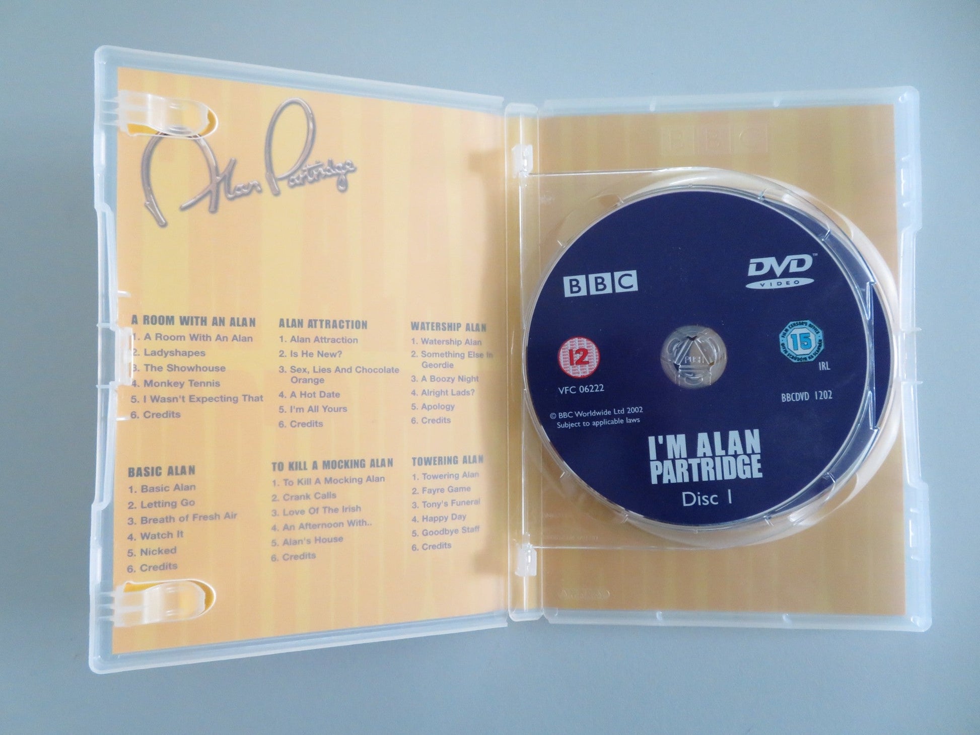 I'm Alan Partridge - Season 1 (DVD) Steve Coogan 1997 Region 2, 4 Movie posters