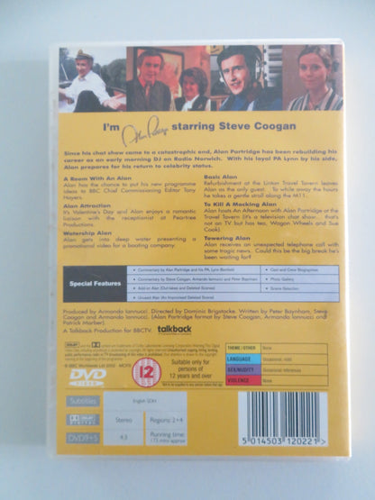 I'm Alan Partridge - Season 1 (DVD) Steve Coogan 1997 Region 2, 4 Movie posters