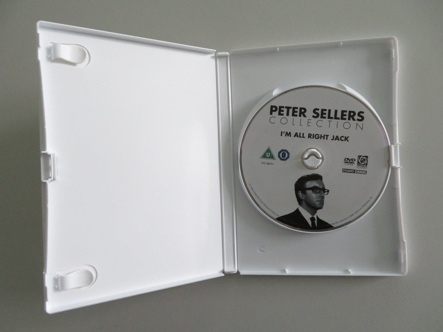 I'M ALL RIGHT JACK (DVD) PETER SELLERS IAN CARMICHAEL 1959 REGION 2 Rendezvous Cinema Movie posters