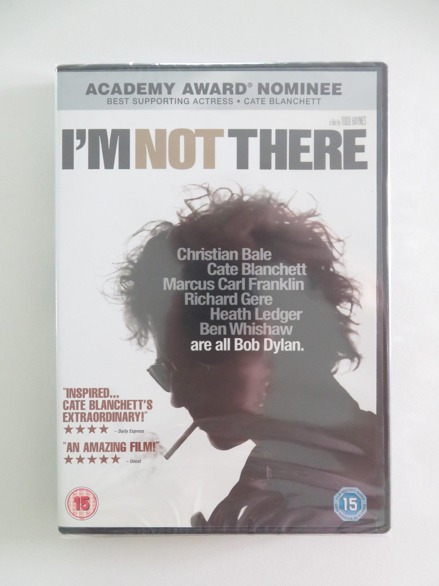 I'M NOT THERE (DVD) CHRISTIAN BALE CATE BLANCHETT 2007 REGION 2 Movie posters