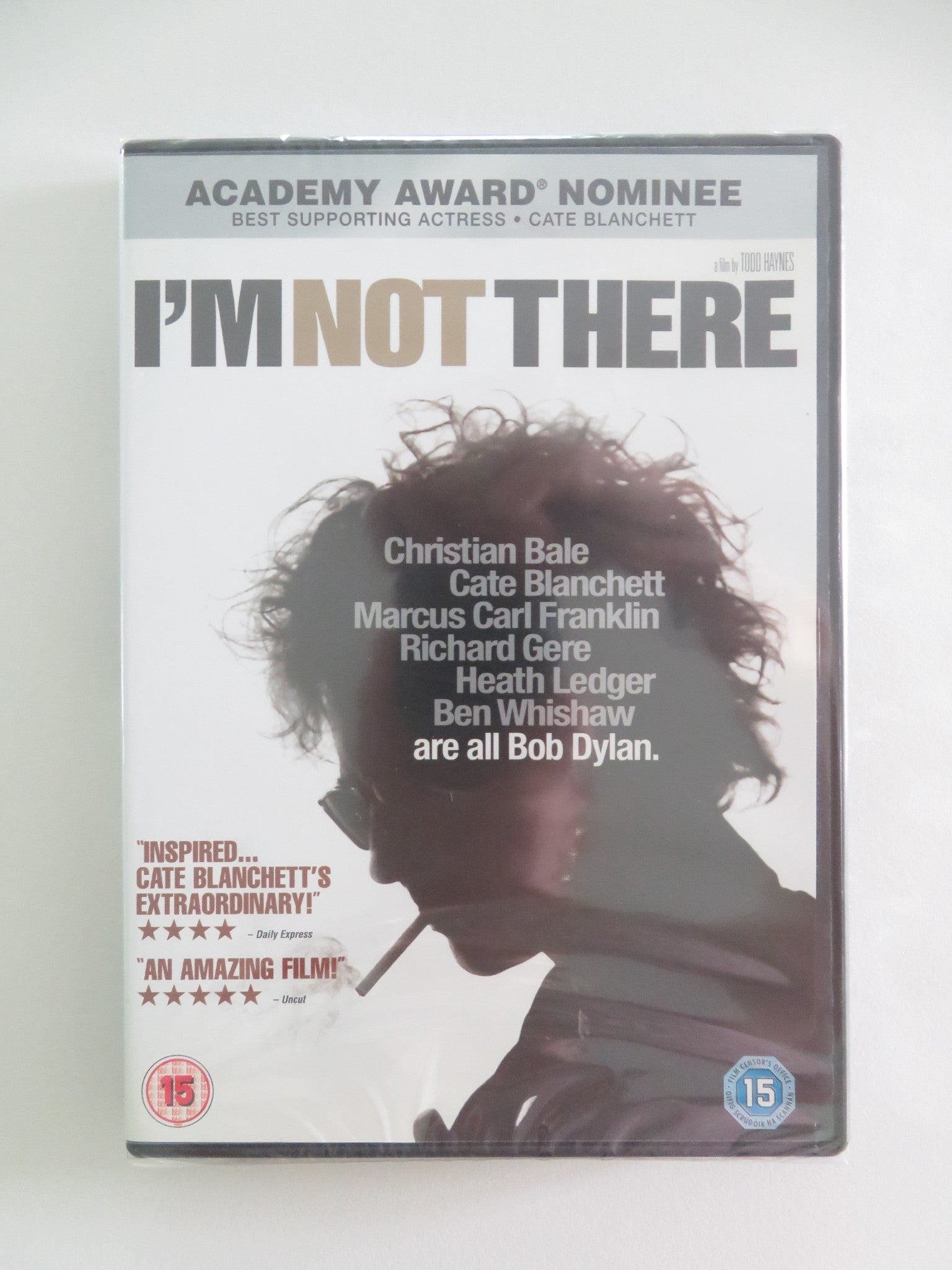 I'M NOT THERE (DVD) CHRISTIAN BALE CATE BLANCHETT 2007 REGION 2 Movie posters